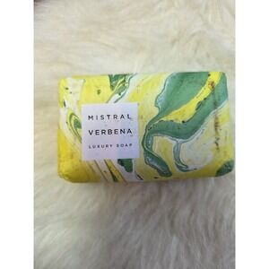 Mistral Verbena Luxury Bar Soap New Shea Butter & Olive Oil 7 oz 200g France